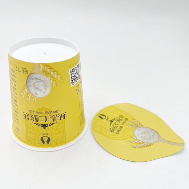 Yogurt Bucket 150 ml Plastic Yogurt cup with Lid 5 Oz Round Food Packaging with Handles PP Food Grade Material IML Customized Color