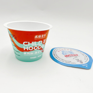 High-Quality Colorful In-Mold Labeling IML Printed Plastic Yogurt Cup for Long-Lasting Use