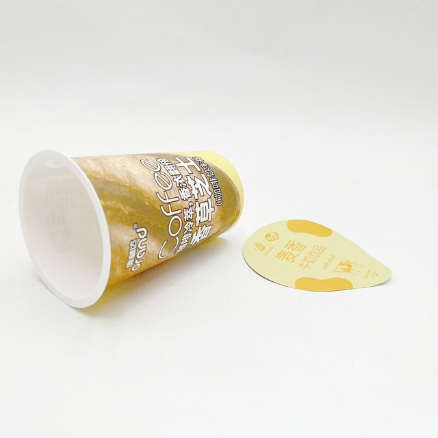 180ML Printing Clear Packaging Boba Tea Juice Drink Coffee Cup IML Plastic Cups Eco-fridenly Reusable PP Food Eco-friendly 